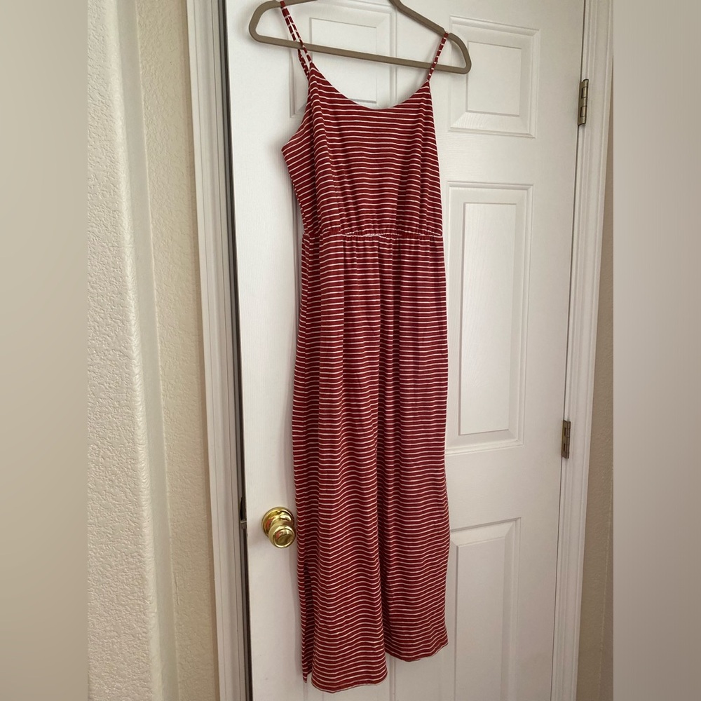 Women’s Summery Maxi Striped Dress
